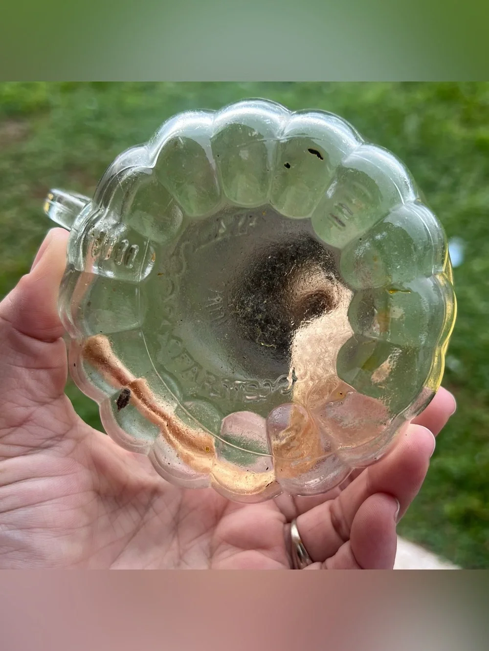 Vintage Lamplight Farms Oil Lamp
